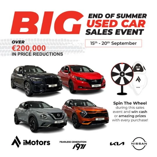 iMotors Used Car Sales Event