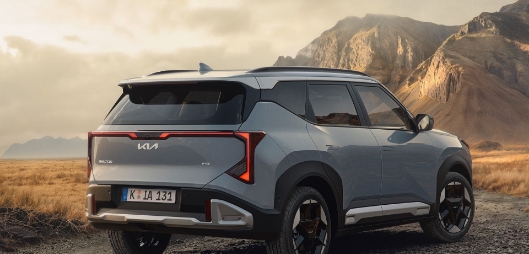 Distinctive rear styling.
